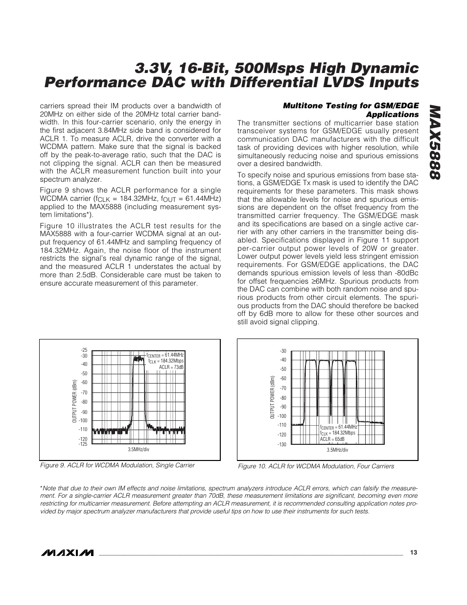 Rainbow Electronics MAX5888 User Manual | Page 13 / 18