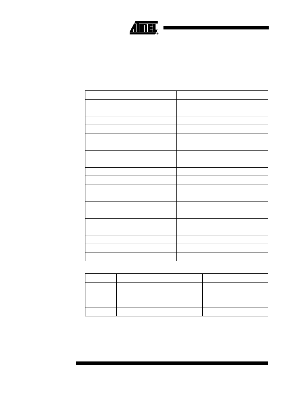 Application programming interface, Xrow bytes | Rainbow Electronics T89C5115 User Manual | Page 40 / 105