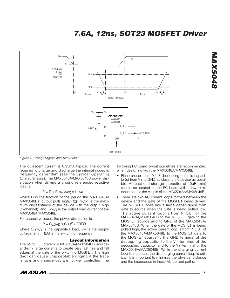 Rainbow Electronics MAX5048 User Manual | Page 7 / 9