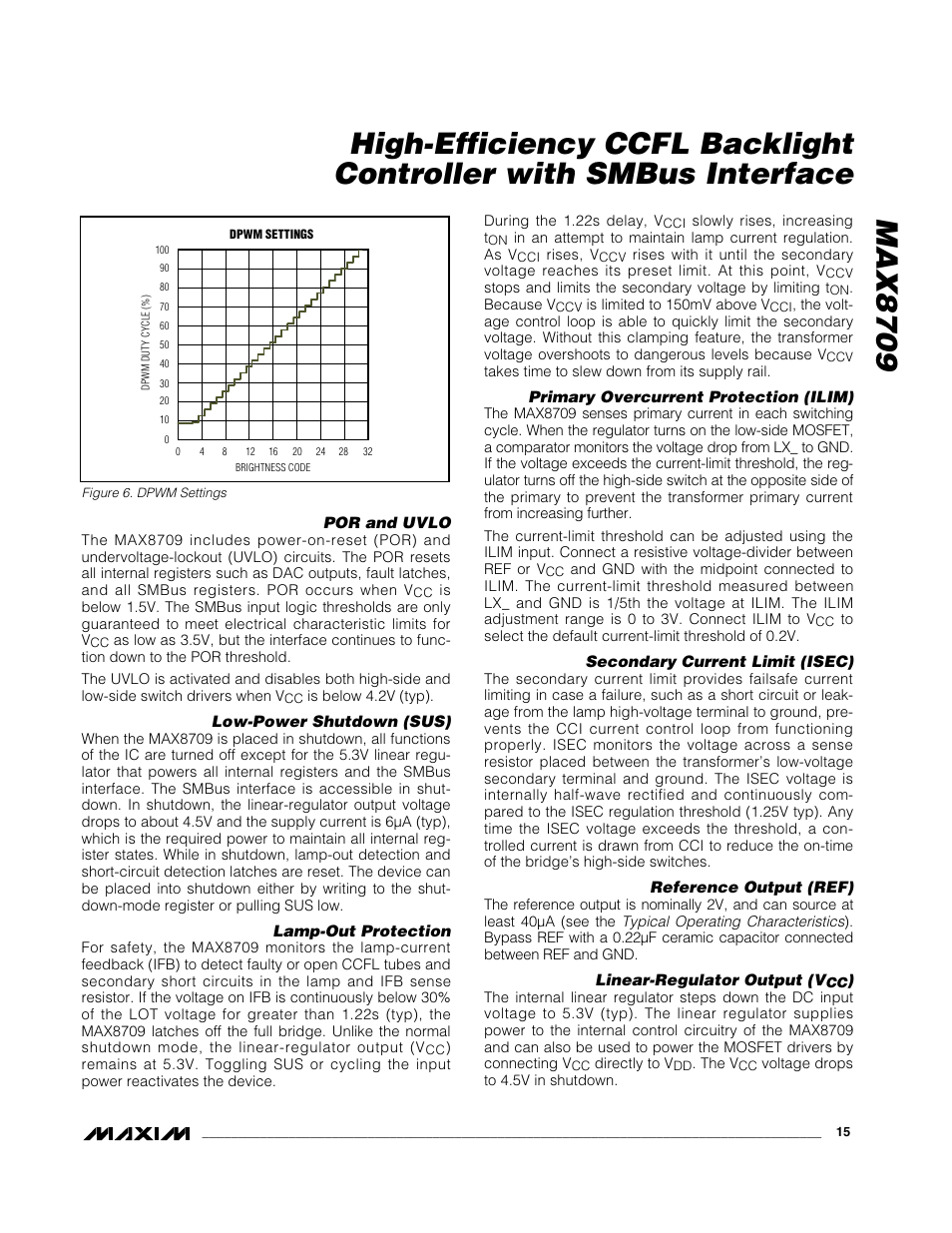 Rainbow Electronics MAX8709 User Manual | Page 15 / 23