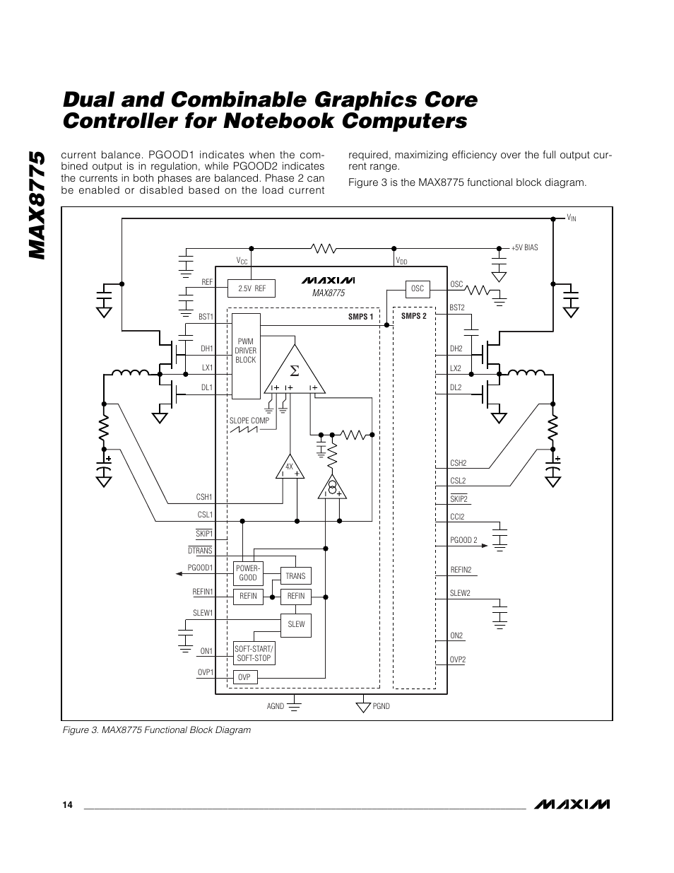 Max8775 | Rainbow Electronics MAX8775 User Manual | Page 14 / 30