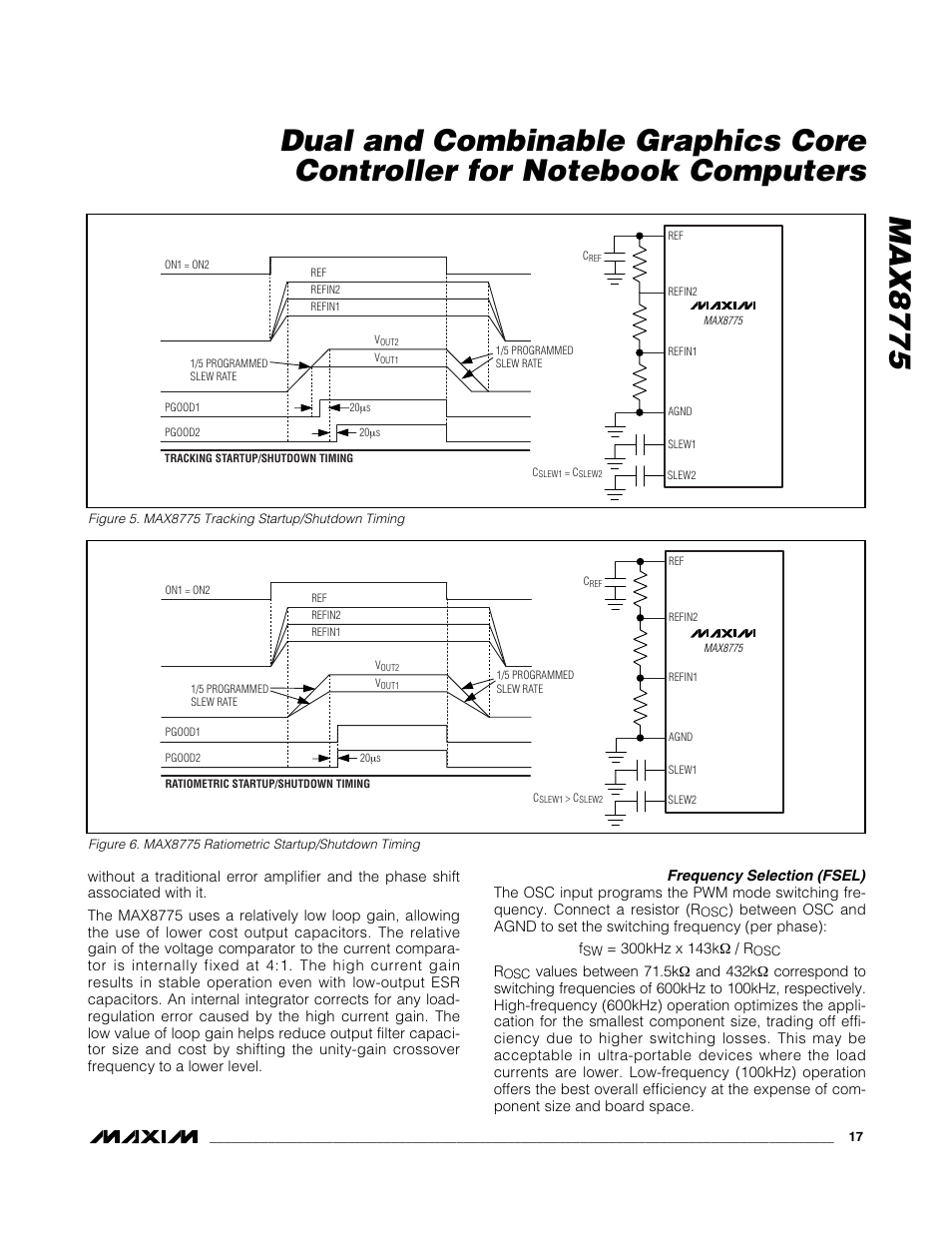 Rainbow Electronics MAX8775 User Manual | Page 17 / 30