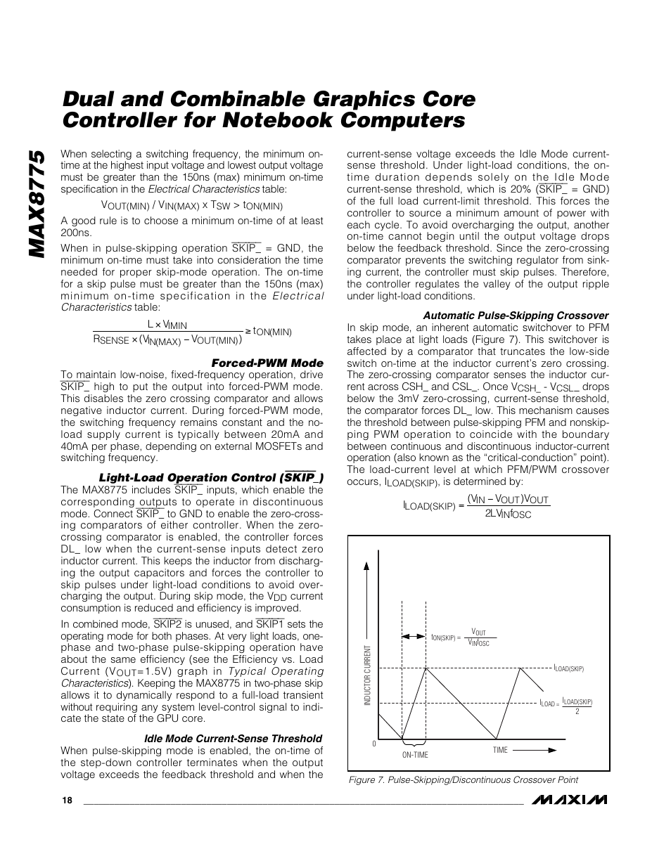 Max8775 | Rainbow Electronics MAX8775 User Manual | Page 18 / 30