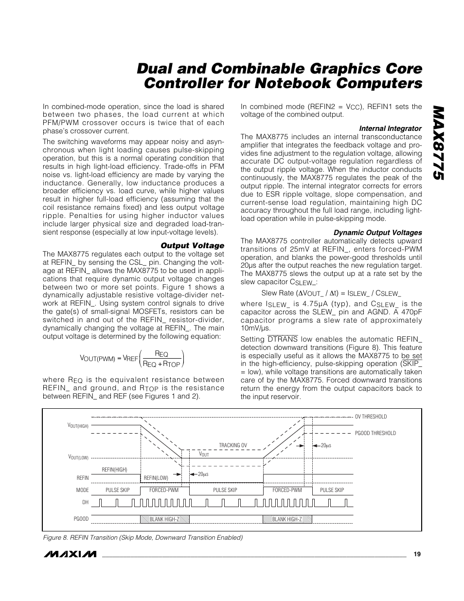 Rainbow Electronics MAX8775 User Manual | Page 19 / 30