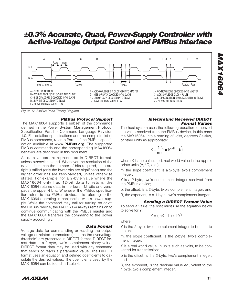 Rainbow Electronics MAX16064 User Manual | Page 31 / 52