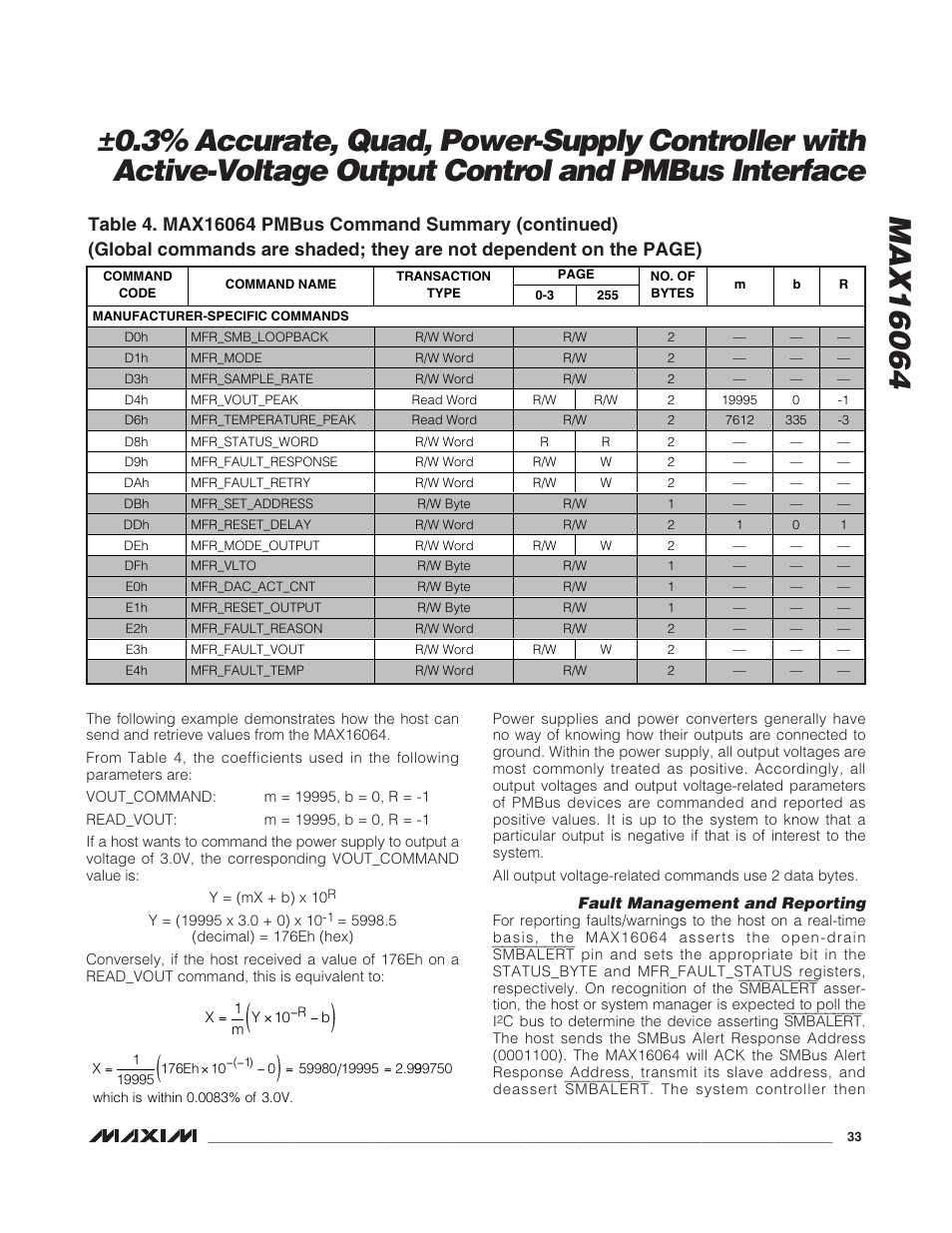 Rainbow Electronics MAX16064 User Manual | Page 33 / 52