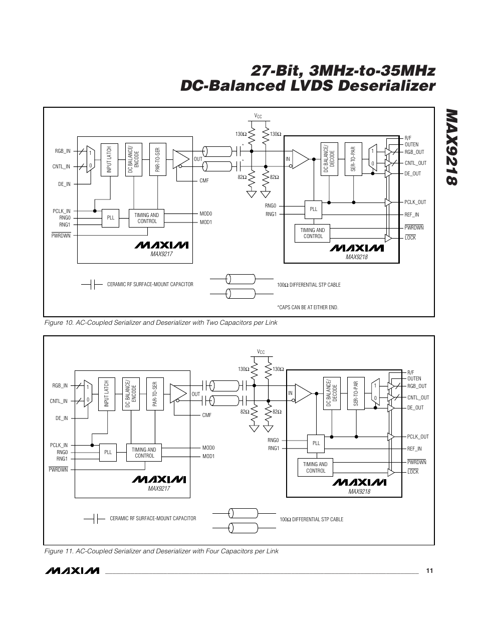 Rainbow Electronics MAX9218 User Manual | Page 11 / 16