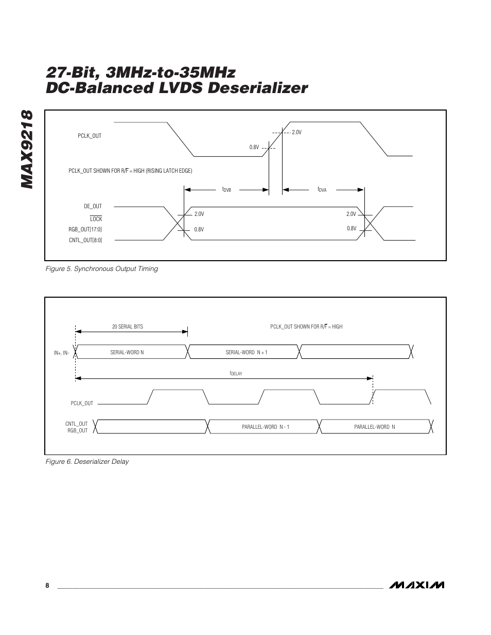 Rainbow Electronics MAX9218 User Manual | Page 8 / 16