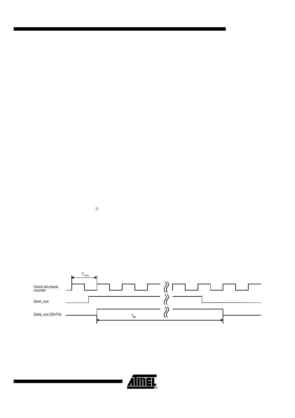 Figure 14, Figure 14 sho, Duration of the bit check | Receiving mode, Digital signal processing | Rainbow Electronics T5761 User Manual | Page 13 / 35