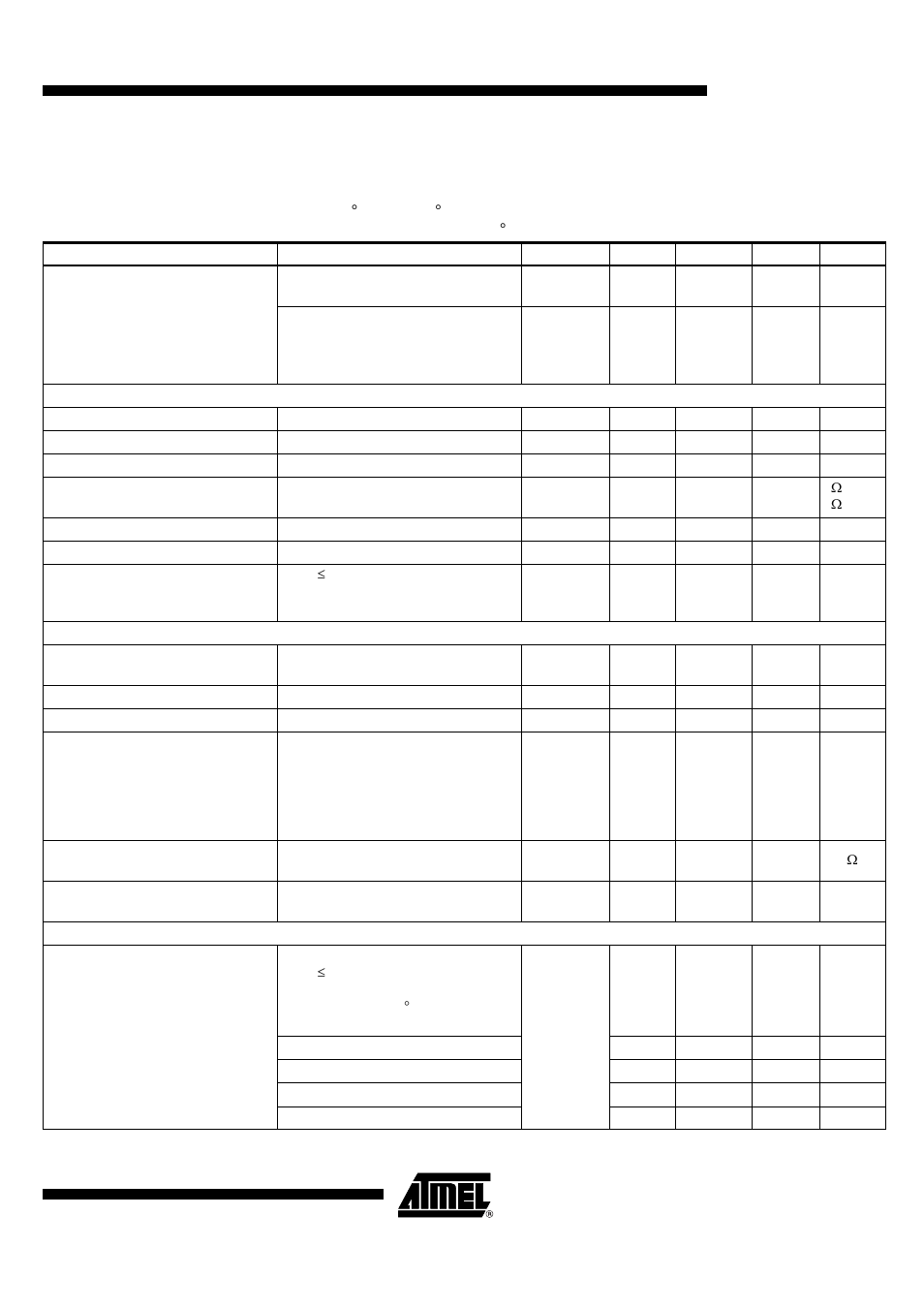 Electrical characteristics (continued) | Rainbow Electronics T5761 User Manual | Page 31 / 35