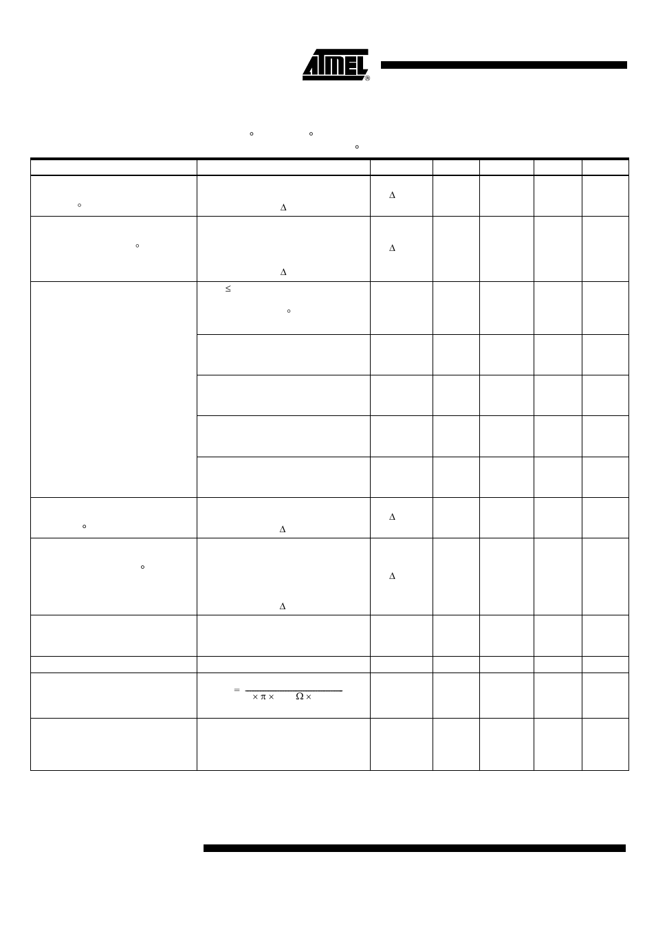Electrical characteristics (continued) | Rainbow Electronics T5761 User Manual | Page 32 / 35