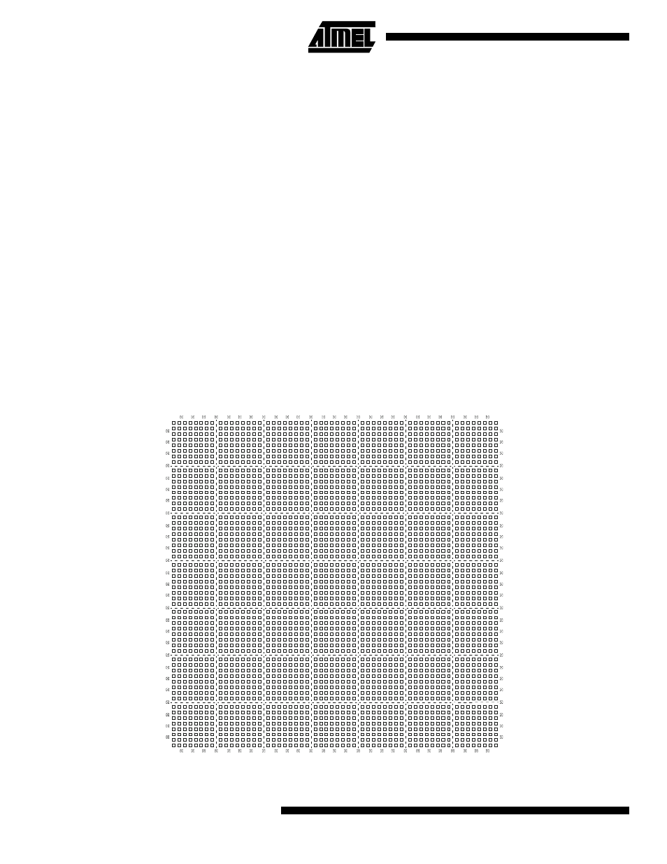 The symmetrical array, The busing network, At6000(lv) series | Rainbow Electronics AT6010LV User Manual | Page 2 / 28