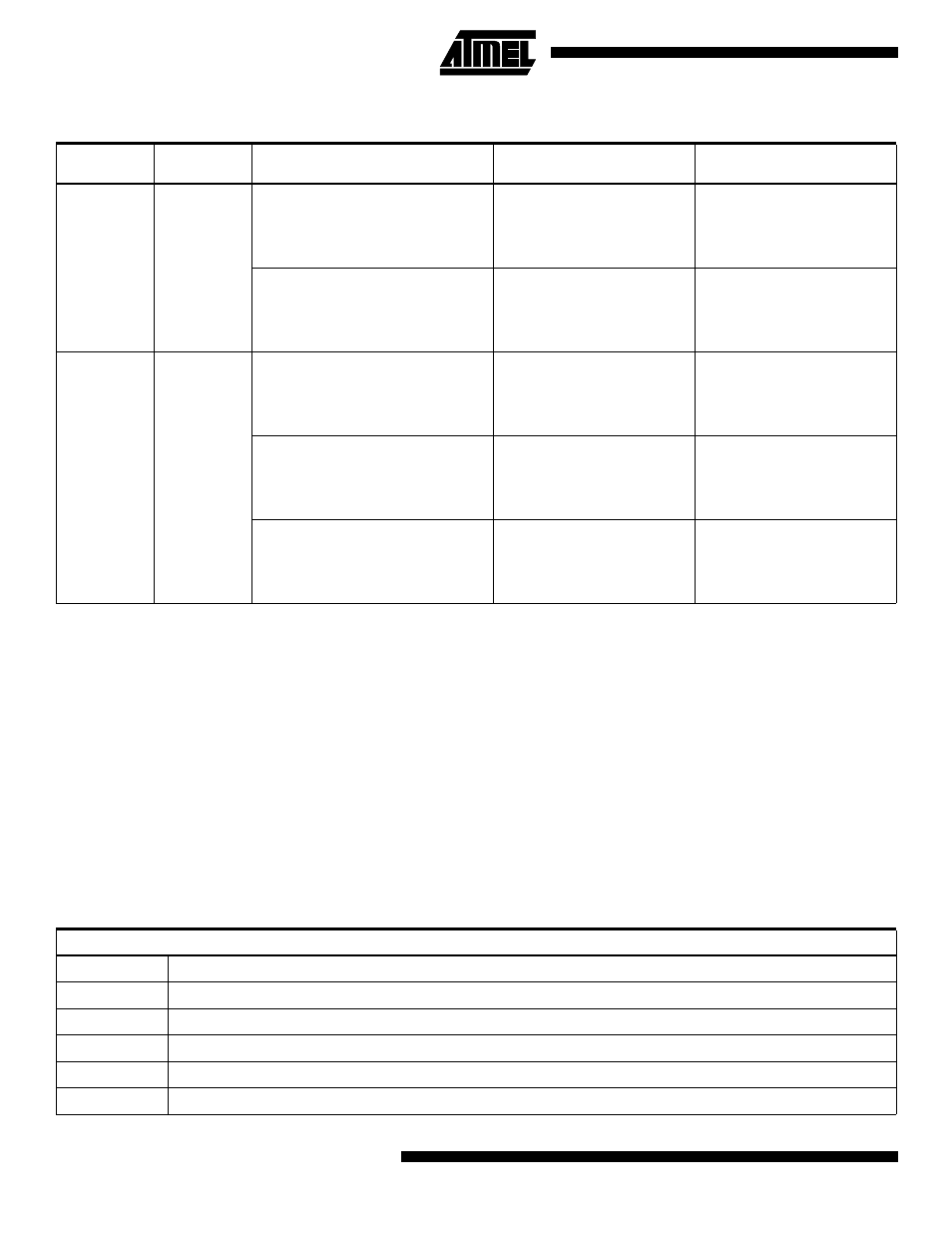 Ordering information – at6002, At6000(lv) series | Rainbow Electronics AT6010LV User Manual | Page 24 / 28