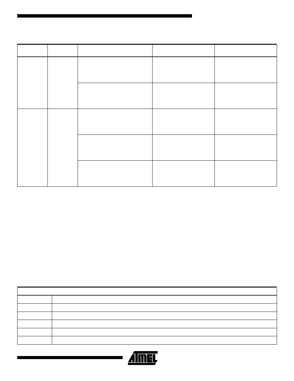 Ordering information – at6003, At6000(lv) series | Rainbow Electronics AT6010LV User Manual | Page 25 / 28