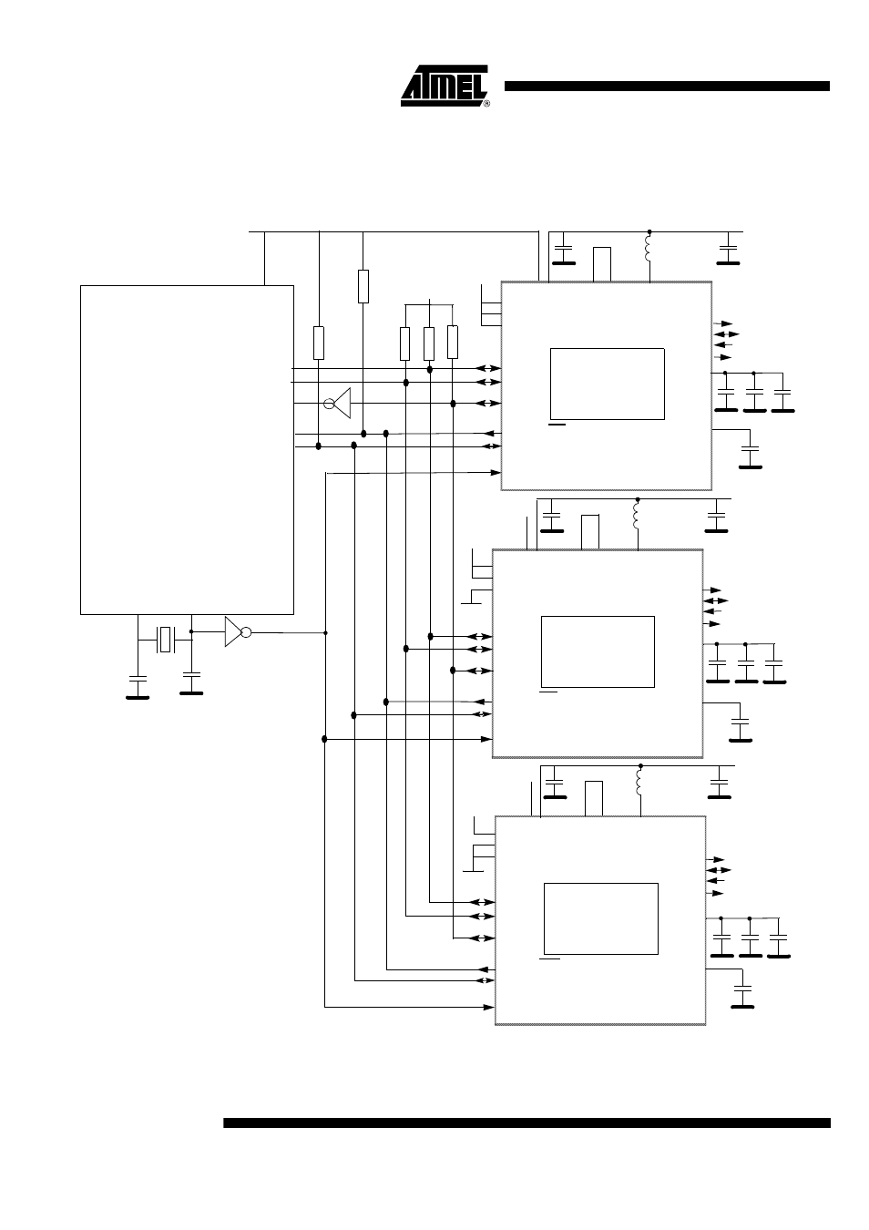 Typical application, At83c24, Host | Microcontroller | Rainbow Electronics AT83C24NDS User Manual | Page 34 / 42