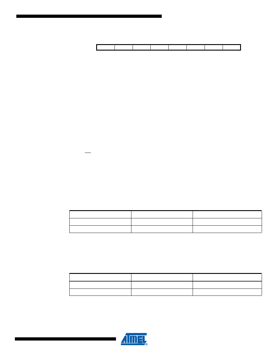 2 spcr – spi control register, Table 19-3, Table 19-4 | Rainbow Electronics ATmega64M1 User Manual | Page 161 / 343