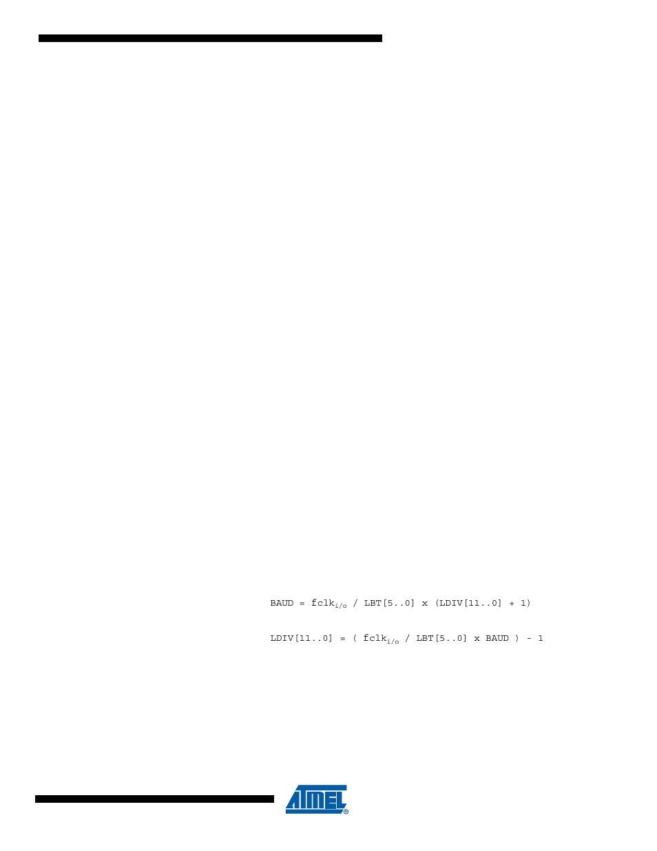 2 busy signal in uart mode, 6 bit timing, 1 baud rate generator | 2 re-synchronization in lin mode | Rainbow Electronics ATmega64M1 User Manual | Page 210 / 343