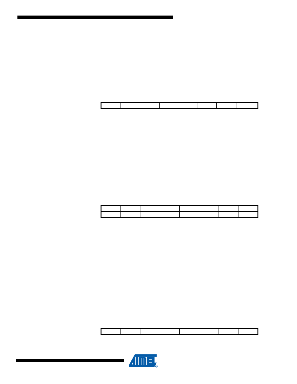 5 linbtr – lin bit timing register, 6 linbrr – lin baud rate register, 7 lindlr – lin data length register | Rainbow Electronics ATmega64M1 User Manual | Page 222 / 343