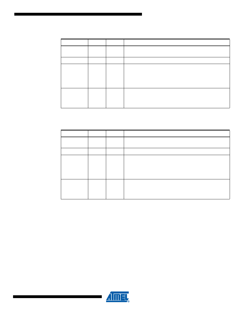 5 entering the boot loader program, Table 27-2, Table 27-3 | Rainbow Electronics ATmega64M1 User Manual | Page 276 / 343