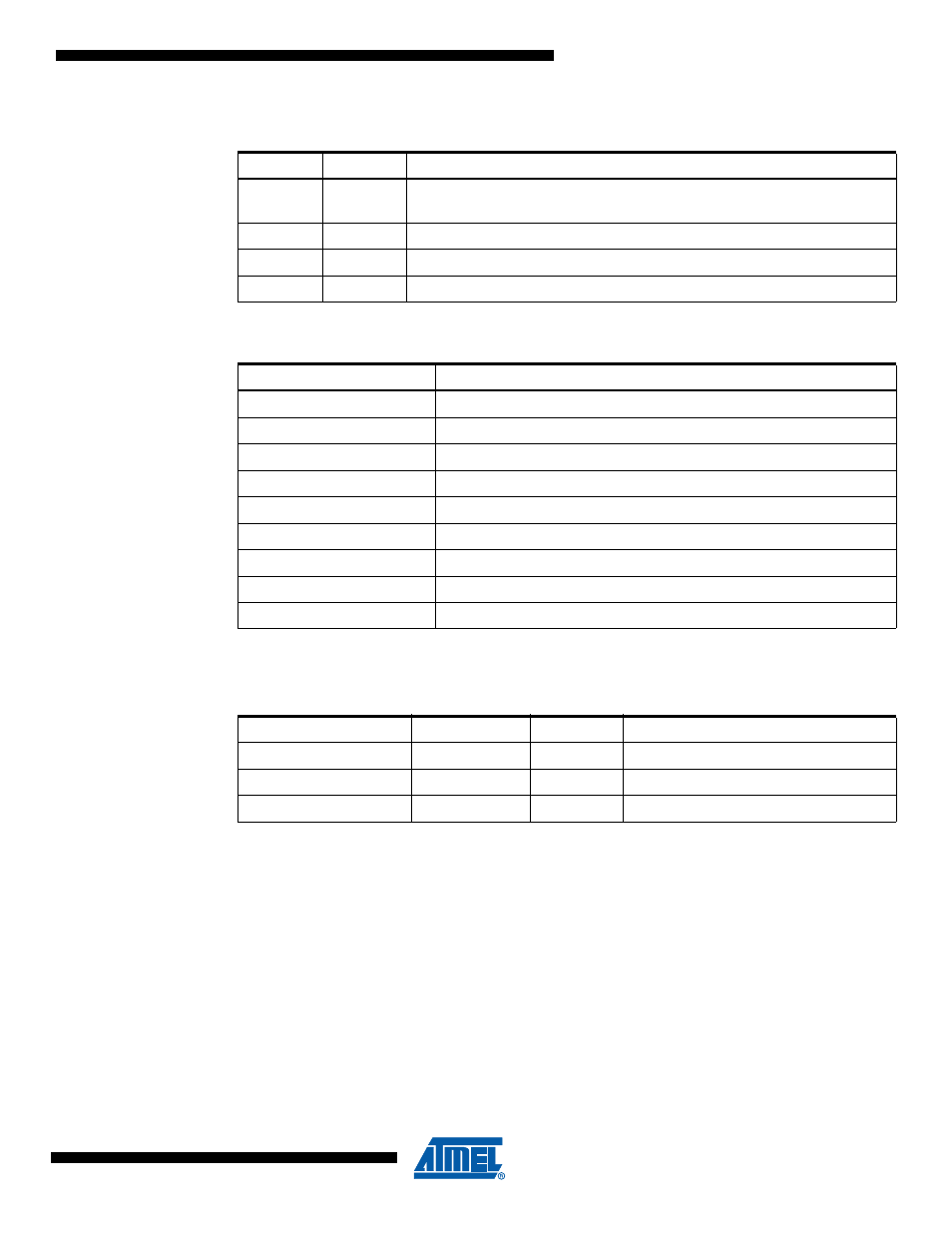 8 serial programming pin mapping, 9 parallel programming, 1 enter programming mode | Is shown in, Table 28-13, Table 28-14 | Rainbow Electronics ATmega64M1 User Manual | Page 296 / 343
