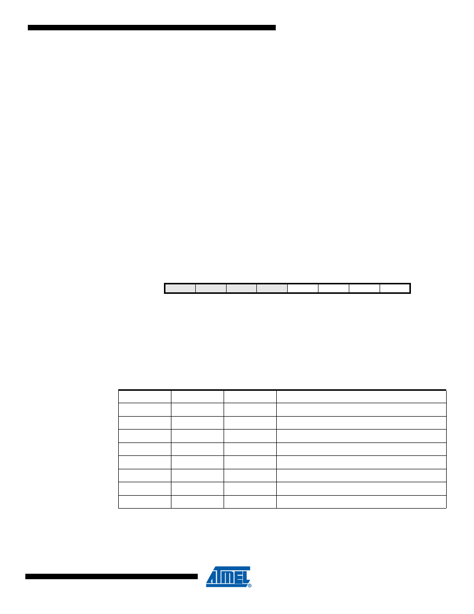 7 on-chip debug system, 9 register description, 1 smcr – sleep mode control register | Activated by the sleep instruction. see, Table 10-2 | Rainbow Electronics ATmega64M1 User Manual | Page 41 / 343