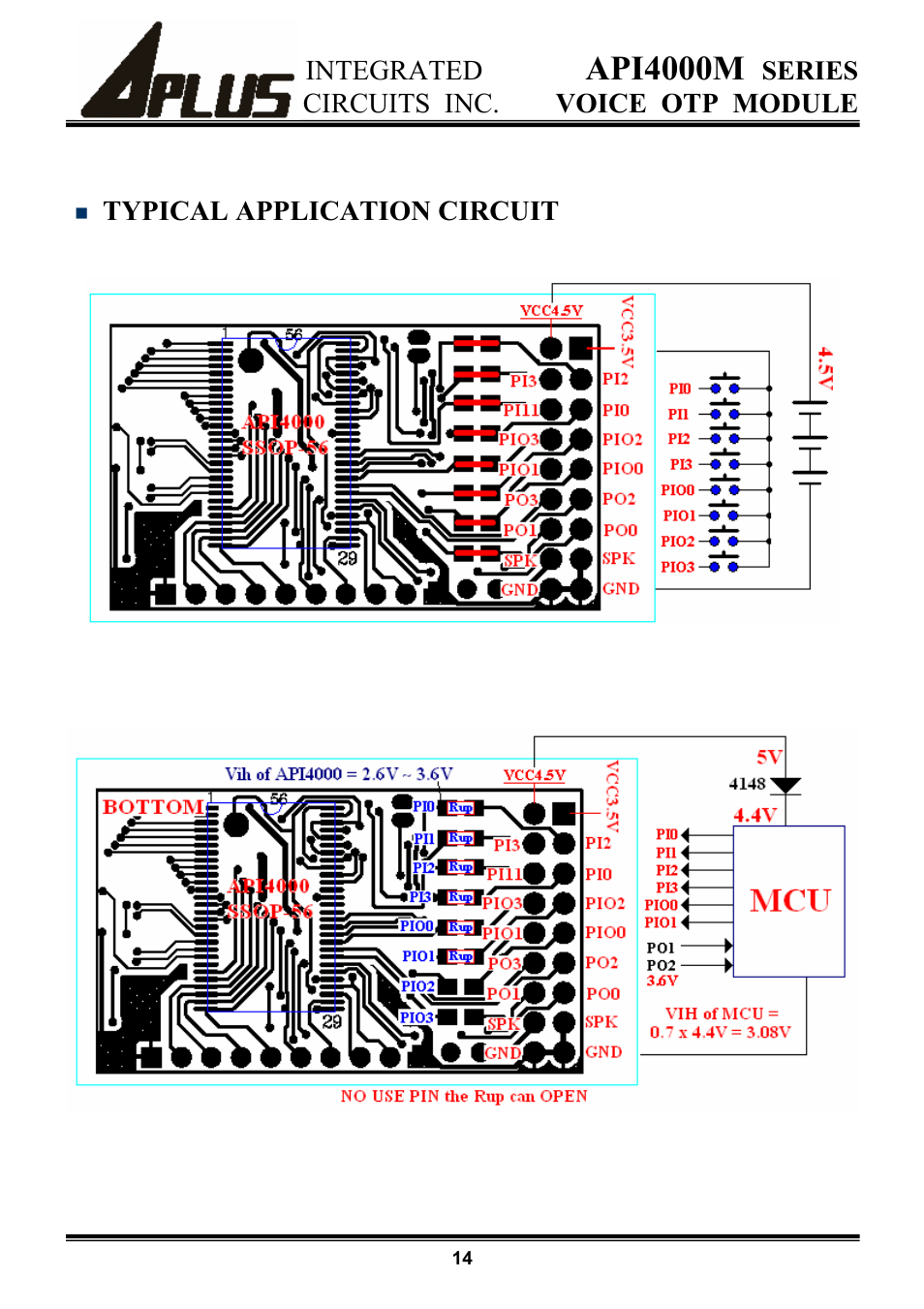 Api4000m | Rainbow Electronics API4000M User Manual | Page 14 / 15