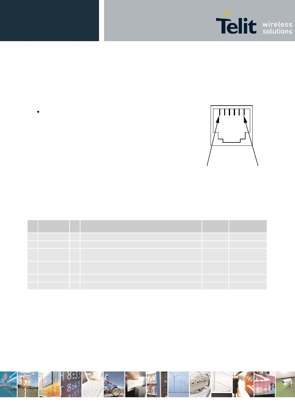 General purpose i/o, Rj11 (aux) connector, Gpio interface specification | 7 general purpose i/o, 1 rj11 (aux) connector, 2 gpio interface specification | Rainbow Electronics GT863-PY User Manual | Page 14 / 50