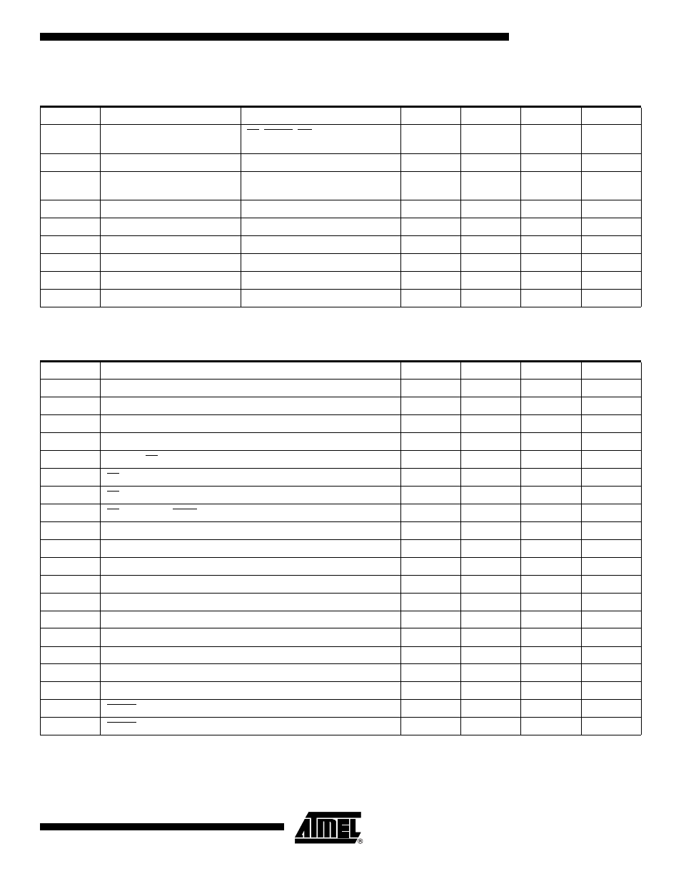 Dc characteristics, Ac characteristics | Rainbow Electronics AT45DB011B User Manual | Page 13 / 32