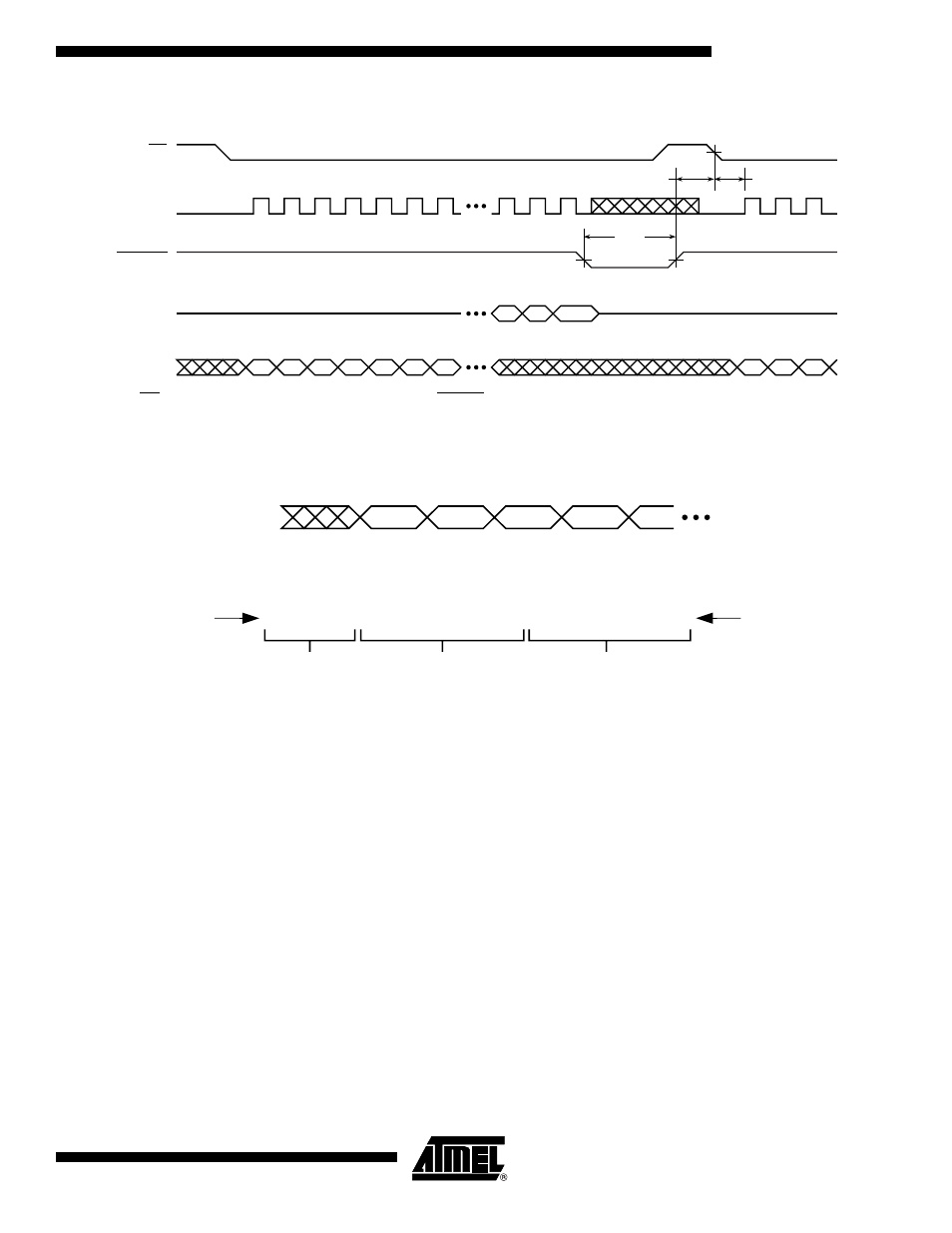 Reset timing (inactive clock polarity low shown) | Rainbow Electronics AT45DB011B User Manual | Page 15 / 32