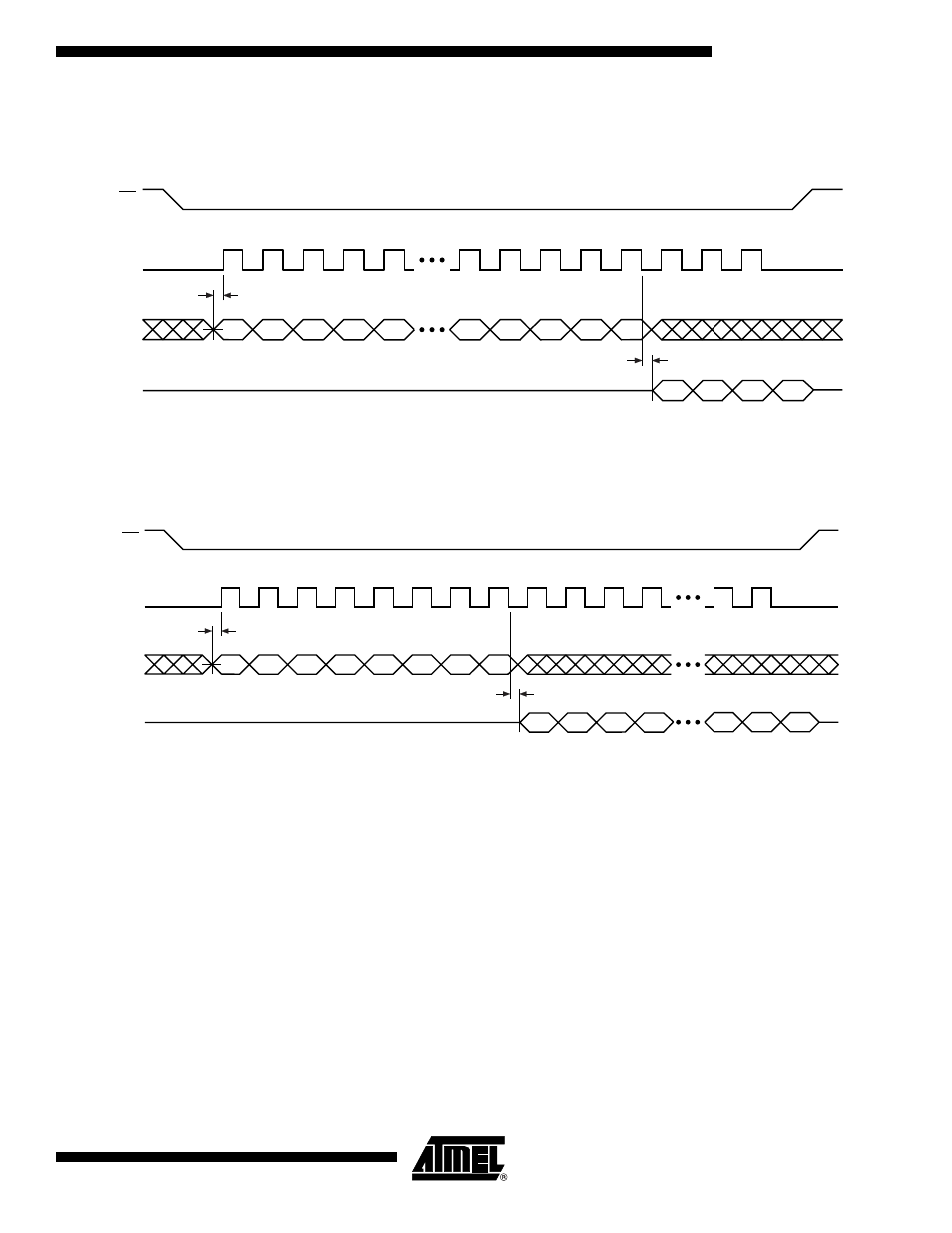 Buffer read (opcode: d4h), Status register read (opcode: d7h) | Rainbow Electronics AT45DB011B User Manual | Page 23 / 32