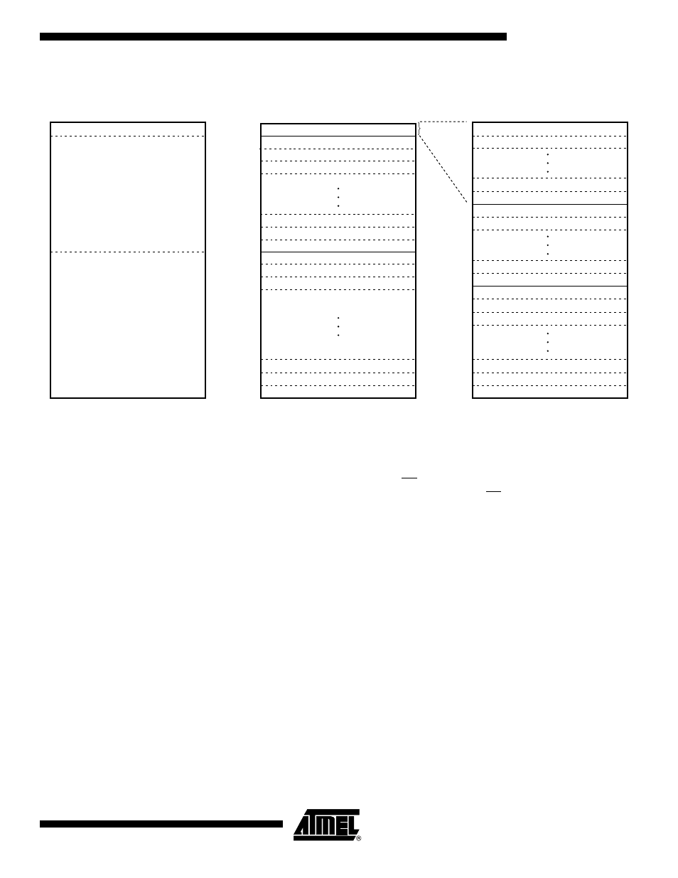 Memory architecture diagram, Device operation, Read commands | Rainbow Electronics AT45DB011B User Manual | Page 3 / 32