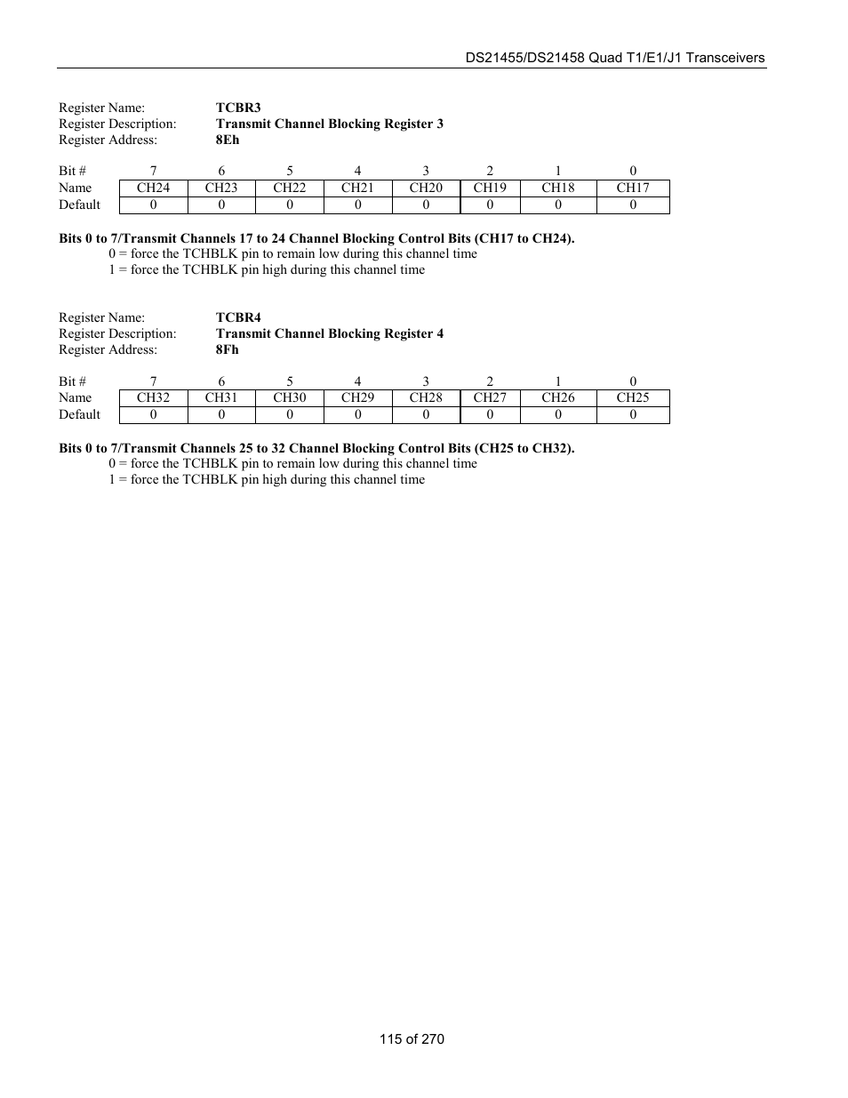 Rainbow Electronics DS21458 User Manual | Page 115 / 270