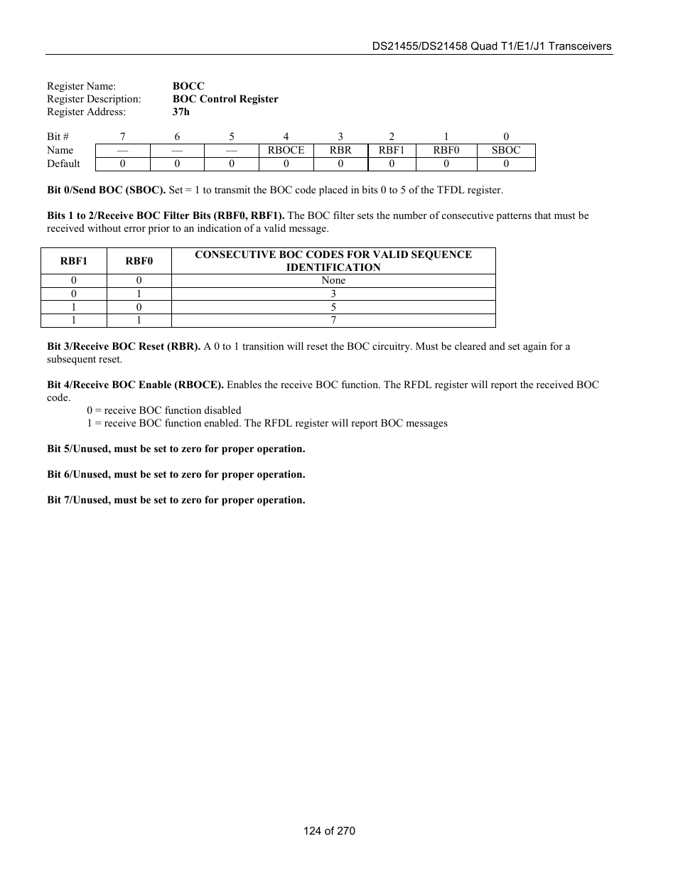 Rainbow Electronics DS21458 User Manual | Page 124 / 270