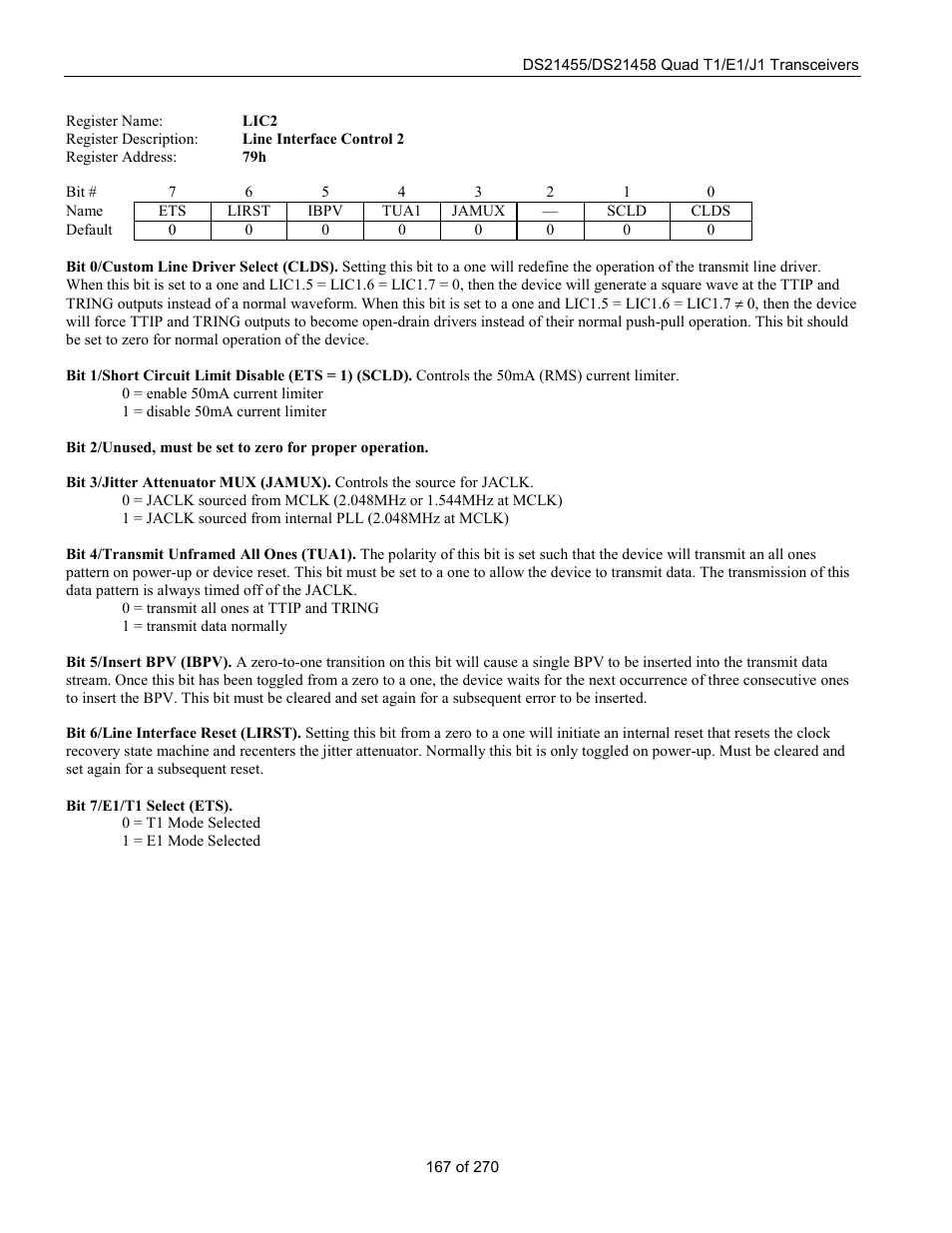 Rainbow Electronics DS21458 User Manual | Page 167 / 270