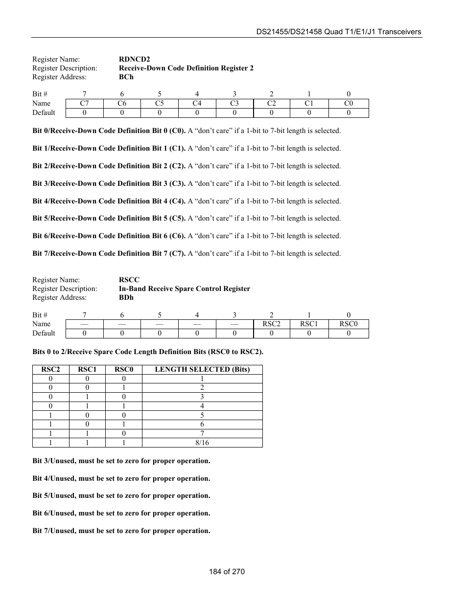 Rainbow Electronics DS21458 User Manual | Page 184 / 270