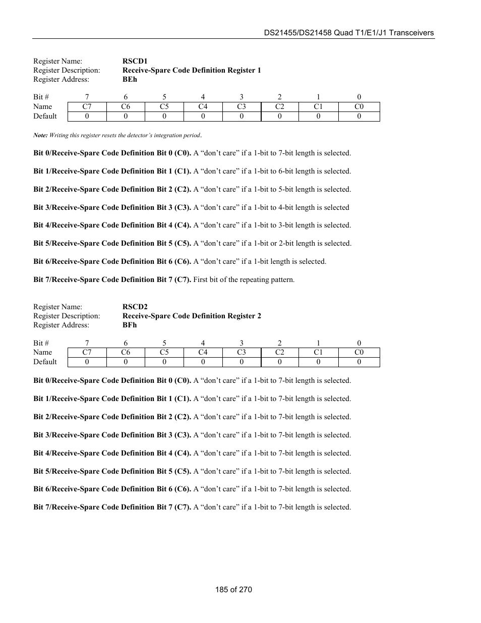 Rainbow Electronics DS21458 User Manual | Page 185 / 270