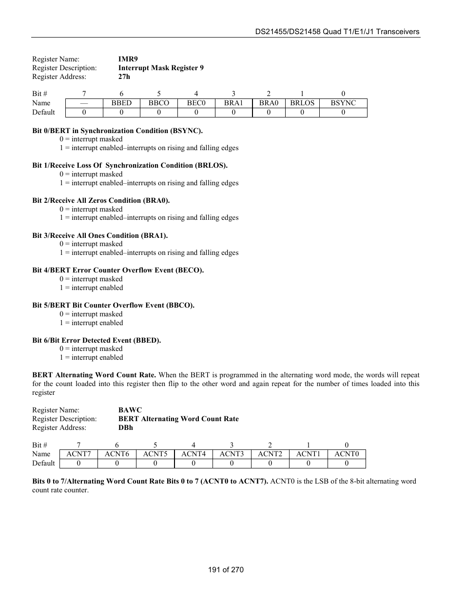 Rainbow Electronics DS21458 User Manual | Page 191 / 270