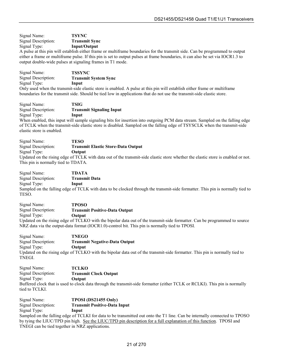 Rainbow Electronics DS21458 User Manual | Page 21 / 270