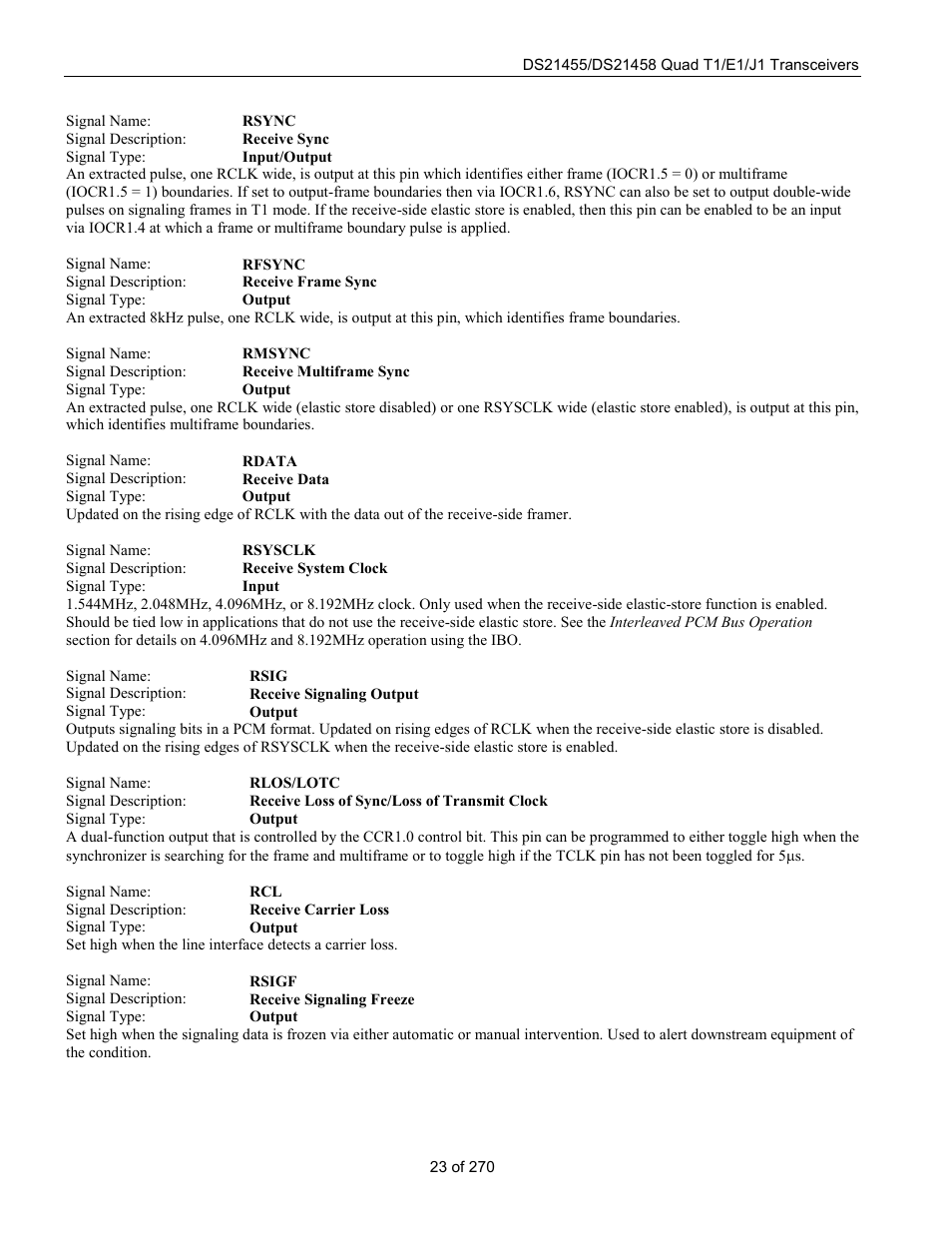 Rainbow Electronics DS21458 User Manual | Page 23 / 270