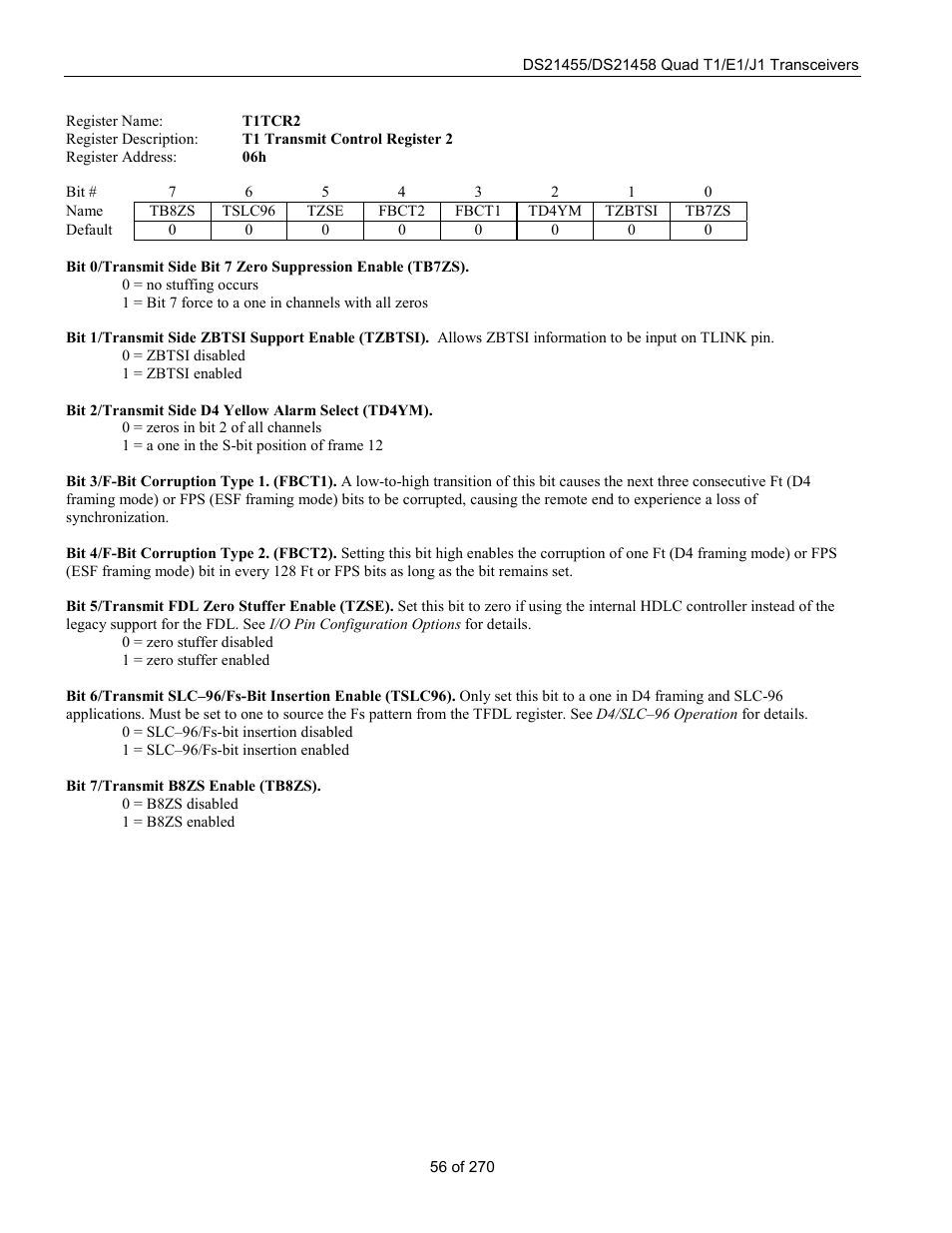 Rainbow Electronics DS21458 User Manual | Page 56 / 270