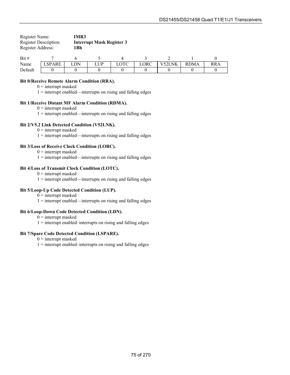 Rainbow Electronics DS21458 User Manual | Page 75 / 270