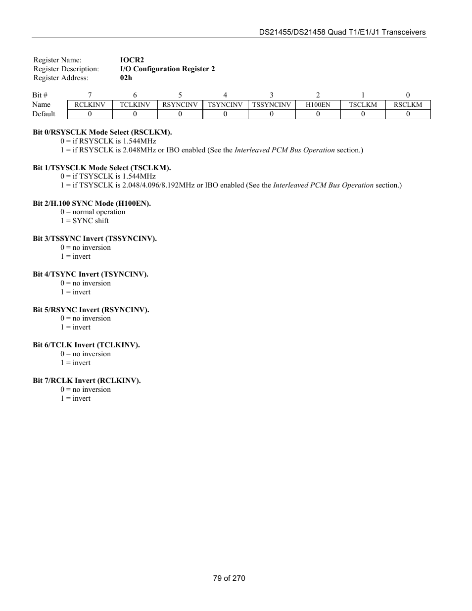 Rainbow Electronics DS21458 User Manual | Page 79 / 270