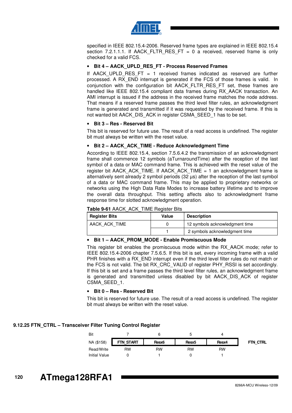 Atmega128rfa1 | Rainbow Electronics ATmega128RFA1 User Manual | Page 120 / 524