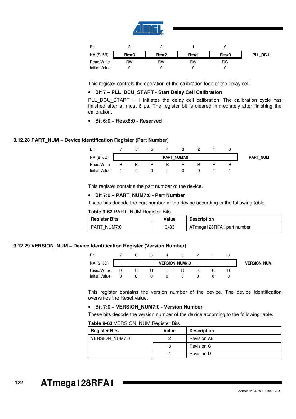 Atmega128rfa1 | Rainbow Electronics ATmega128RFA1 User Manual | Page 122 / 524