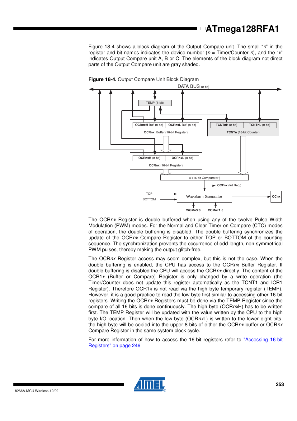 Atmega128rfa1 | Rainbow Electronics ATmega128RFA1 User Manual | Page 253 / 524