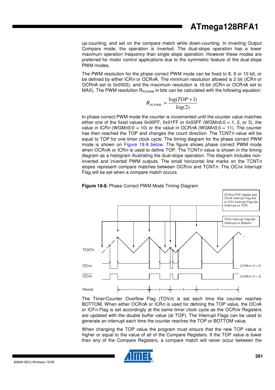 Atmega128rfa1 | Rainbow Electronics ATmega128RFA1 User Manual | Page 261 / 524