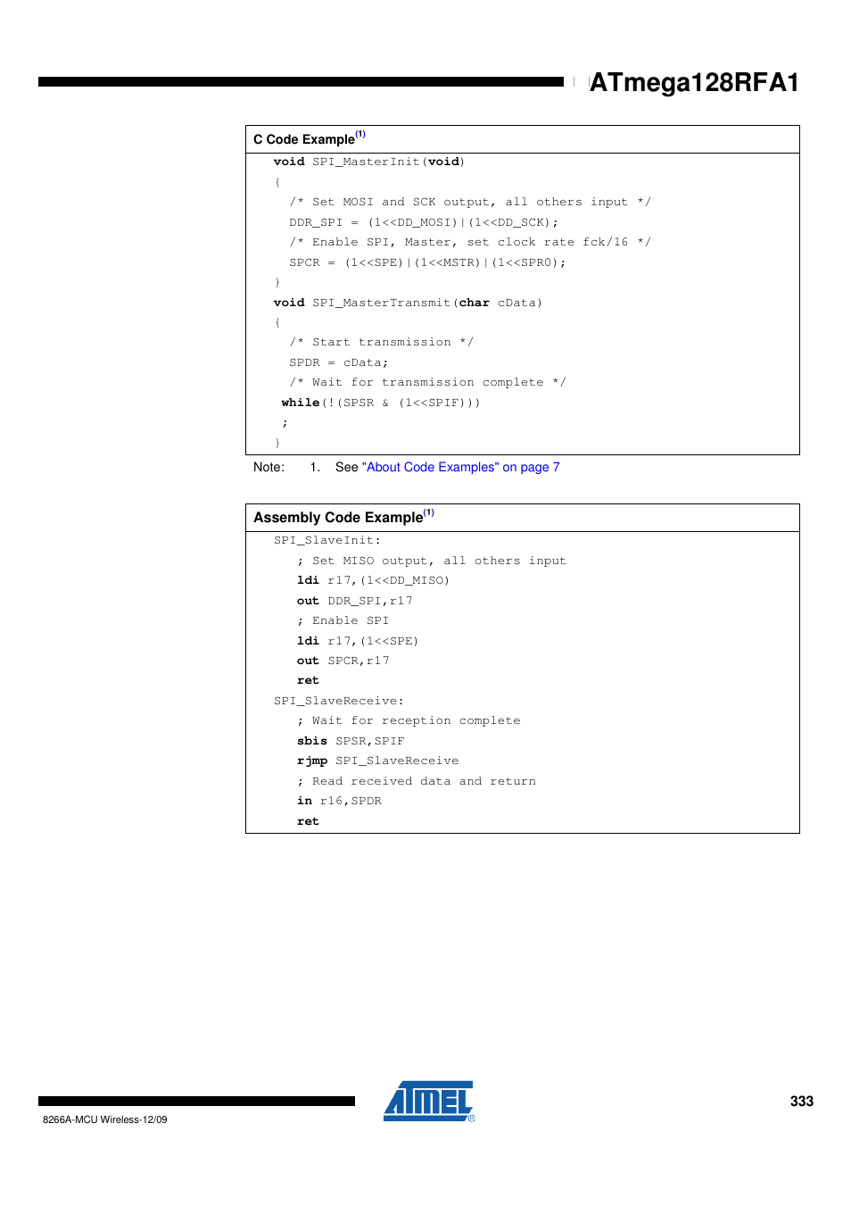 Atmega128rfa1 | Rainbow Electronics ATmega128RFA1 User Manual | Page 333 / 524