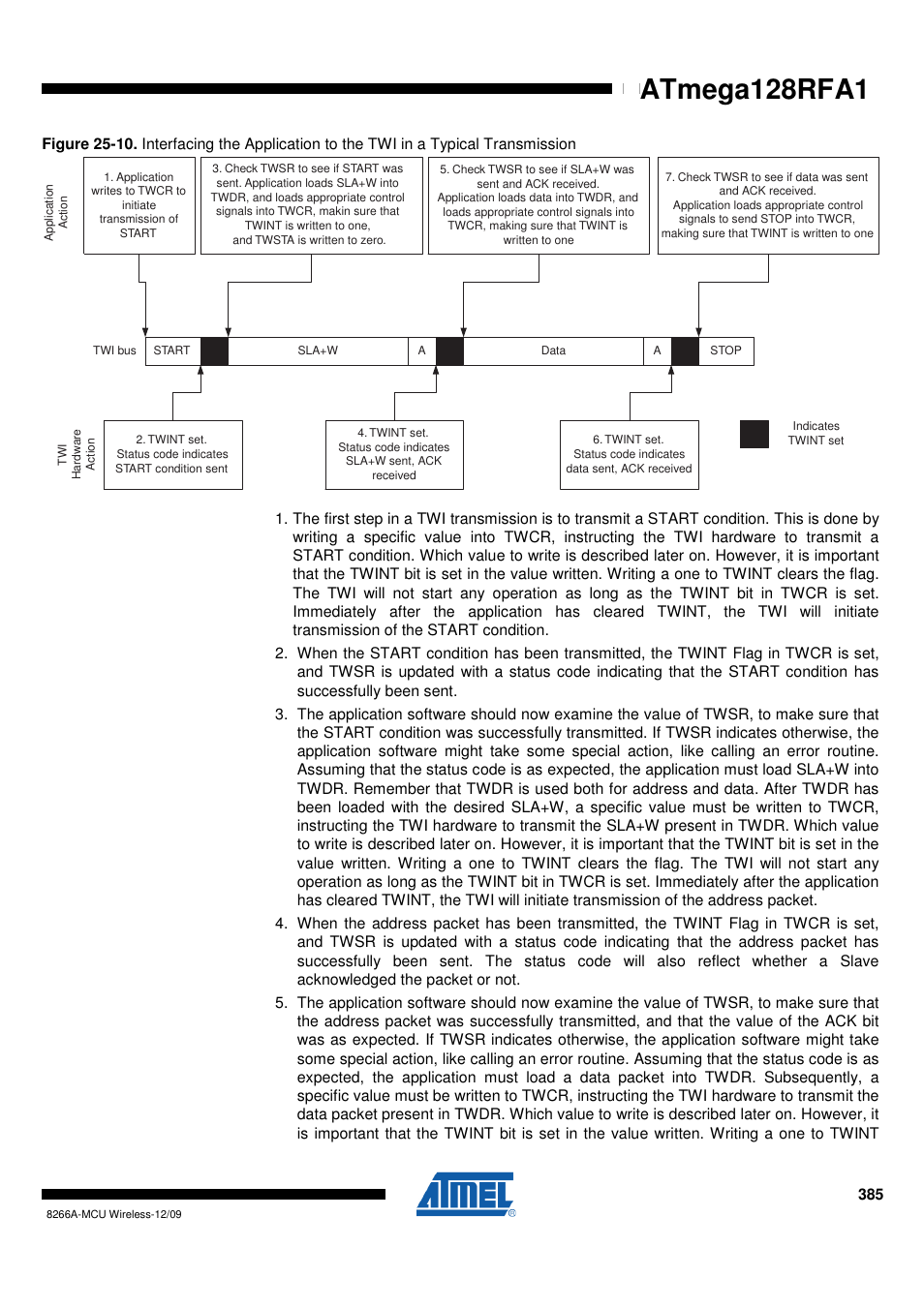 Atmega128rfa1 | Rainbow Electronics ATmega128RFA1 User Manual | Page 385 / 524