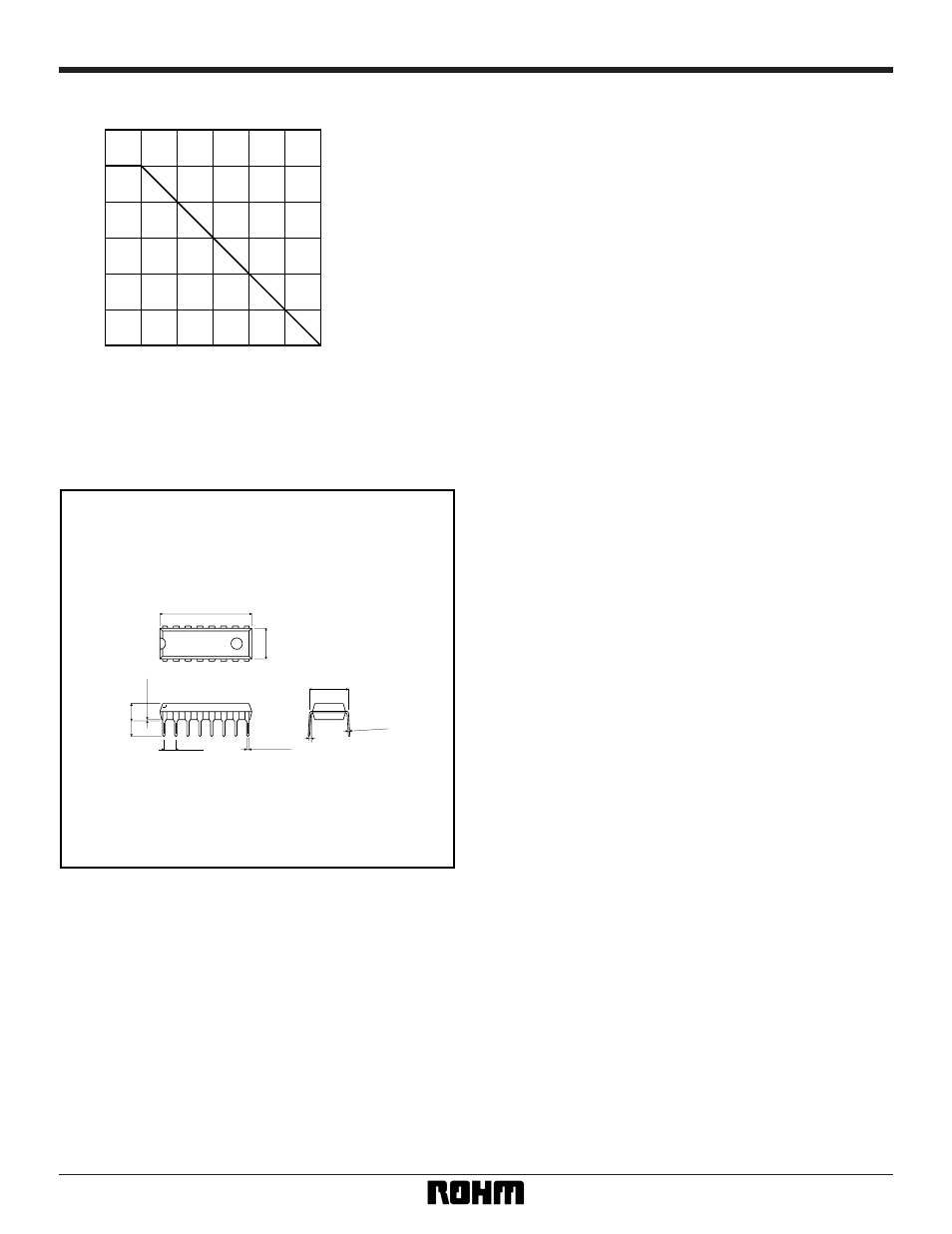 Standard ics bu4538b, Electrical characteristic curve dip16, External dimensions (units: mm) | Rainbow Electronics BU4538B User Manual | Page 5 / 5