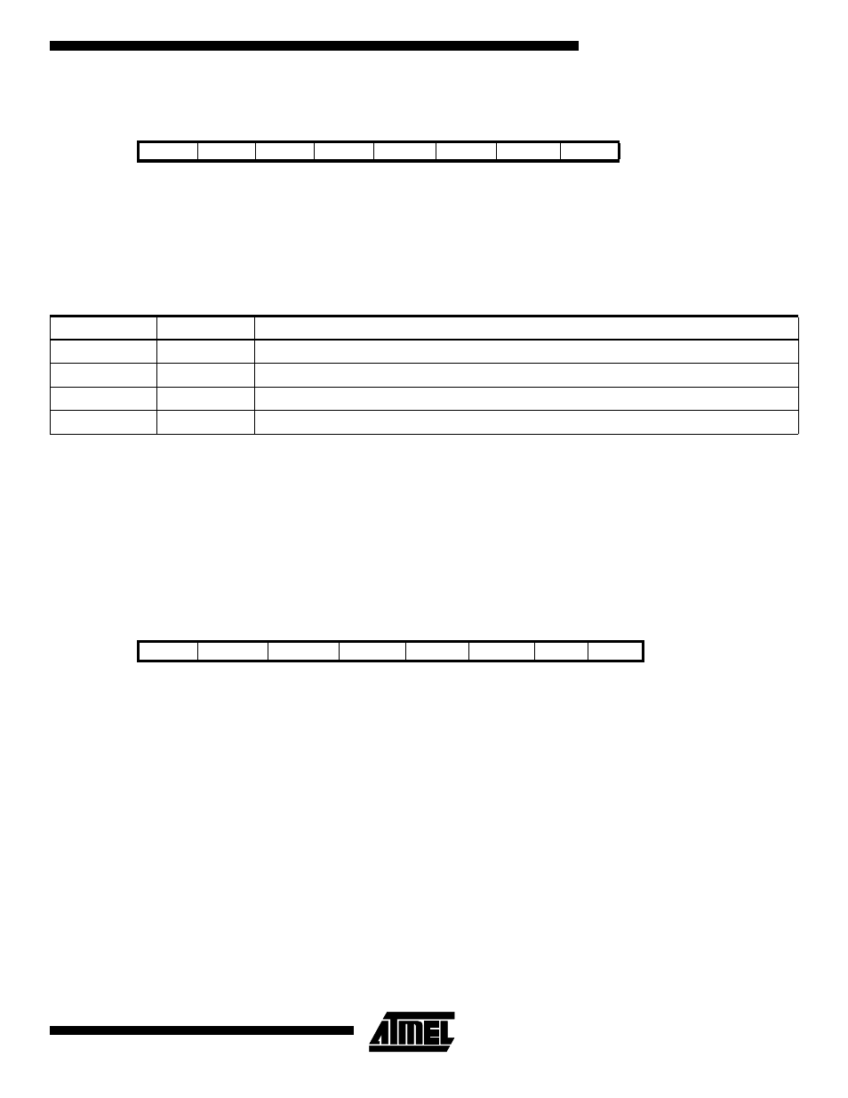 External interrupt control register - eicr, Timer/counter interrupt mask register - timsk | Rainbow Electronics ATmega103L User Manual | Page 31 / 126